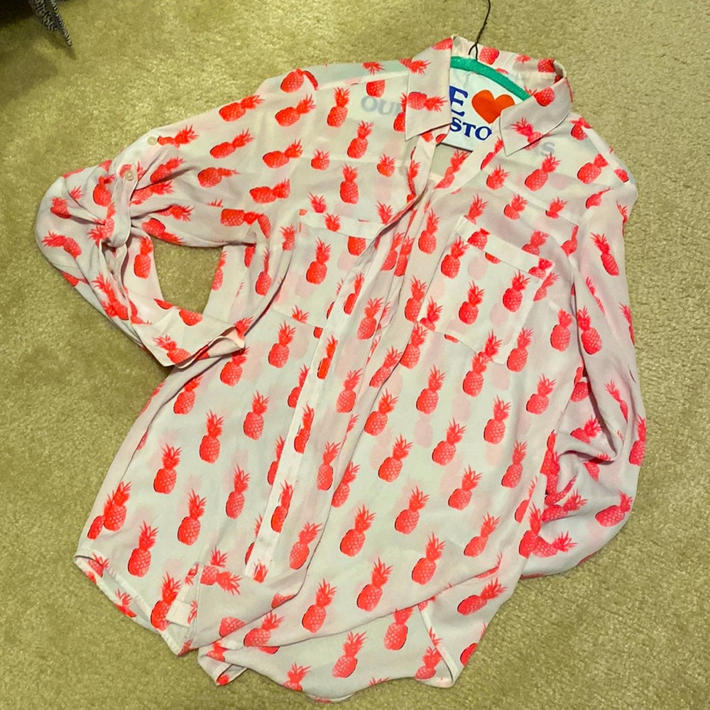 Pineapple blouse